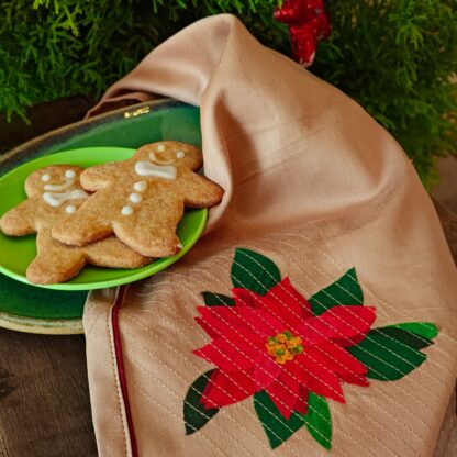 Calyz Beige Napkin set of 4 - Image 4